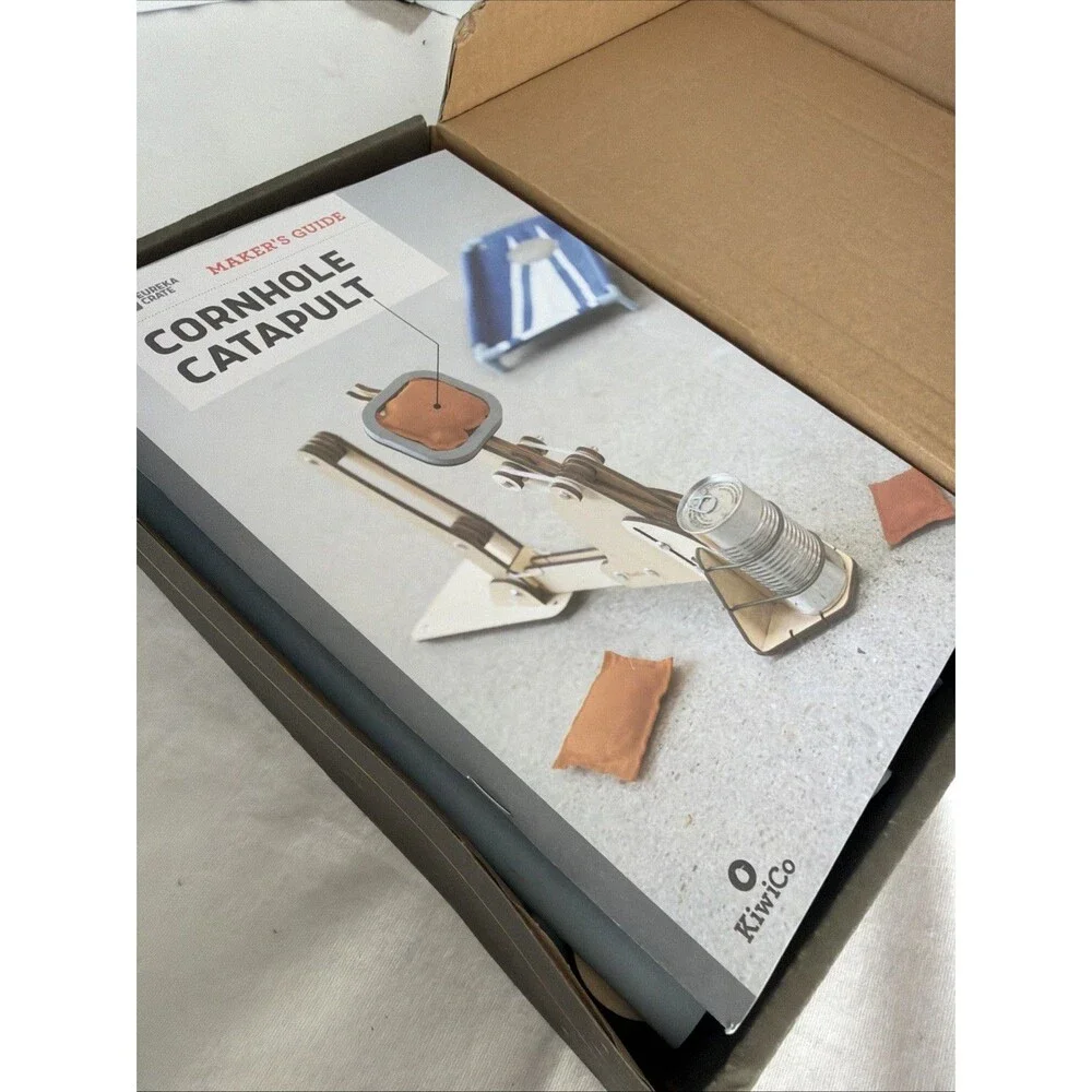 Eureka Build Your Own Cornhole Catapult 14+ New Open Box